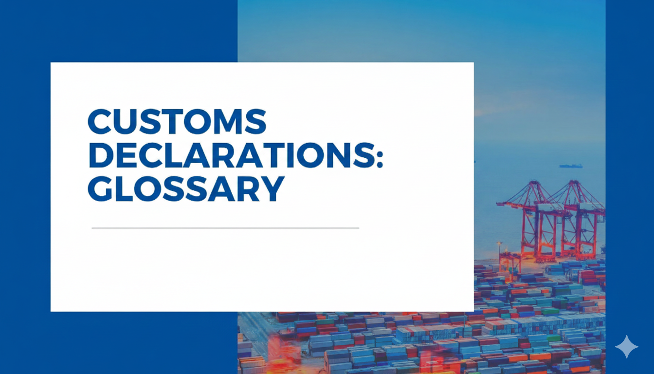اصطلاحات گمرکی
