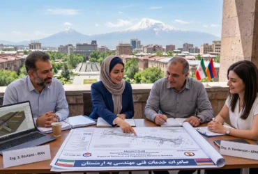 یه عکس ۱۲۰۰ * ۶۸۰ افقی بده صادرات خدمات فنی مهندسی به ارمنستان ۲۰۲۶