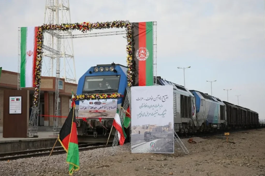 حمل ریلی بار به افغانستان
